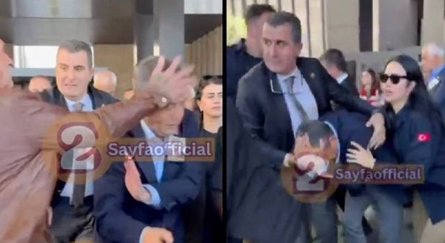 Özgür Özel, Sırrı Süreyya Önder töreni çıkışında saldırıya uğradı!