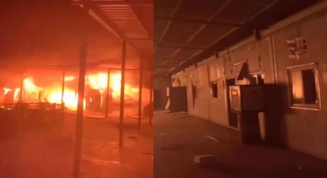 Ezidi kampına bomba yüklü drone düştü