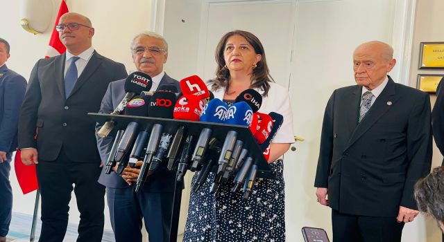 İmralı heyeti Bahçeli ile görüştü