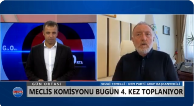 Sezai Temelli: Komisyonun, İmralı'ya gitmeden doğru adım atması mümkün değil