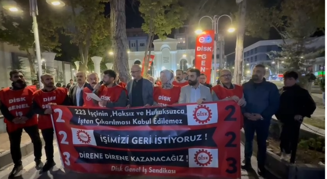 Van'daki 223 belediye işçisi: İşimizi geri istiyoruz