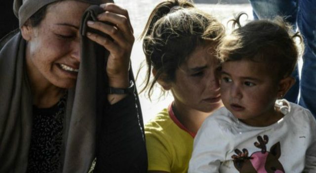 Kobani'de 4 çocuk soğuktan hayatını kaybetti