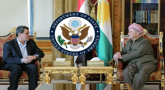 Mesud Barzani ile Mazlum Abdi görüştü