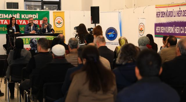 Van'da "Kürtçe dil paneli"