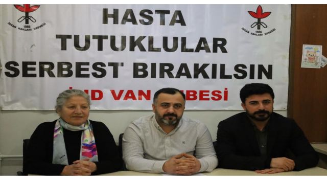 İHD'den, hasta tutuklu 74 yaşındaki Mehmet Emin Çam açıklaması