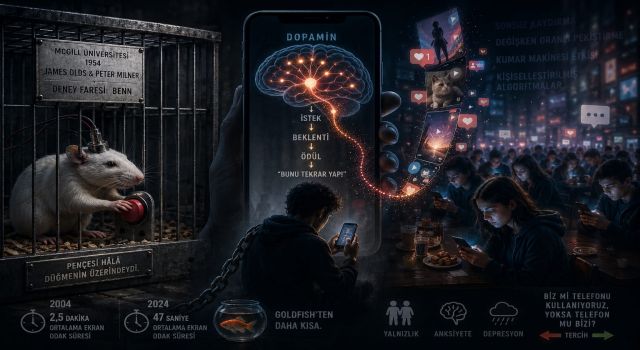 Düğmenin Esiri: Farelerden Telefonlara, Dopaminin Karanlık Zaferi