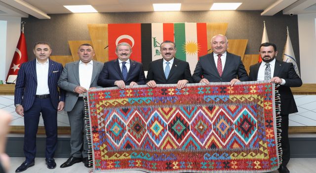 Irak Kürdistan Bölgesi heyetinden Van TSO'ya ziyaret