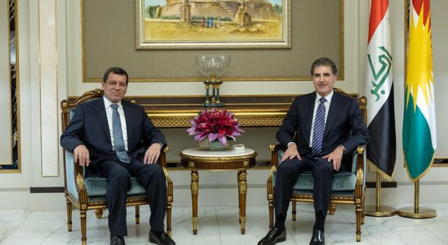 Neçirvan Barzani ile Mazlum Abdi bir araya geldi