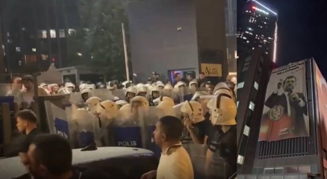 CHP'de pankart krizi: Polis il binasına girdi
