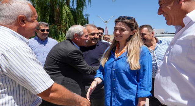 Van TSO Başkan Adayı İrem Bayram, Gürpınar'daydı