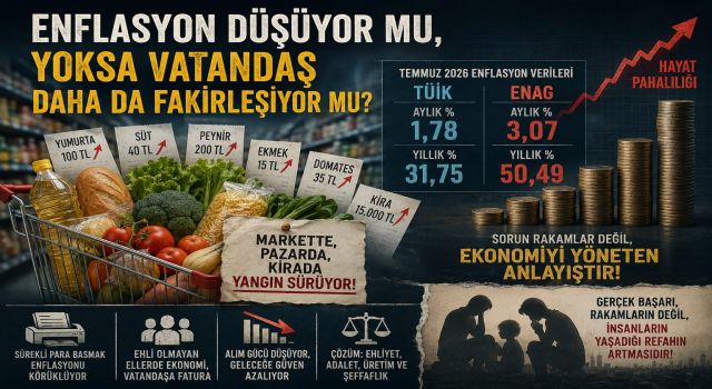 Enflasyon düşüyor mu, yoksa vatandaş daha da fakirleşiyor mu?