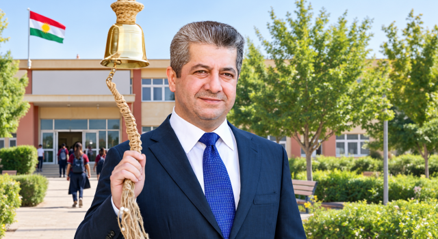 Başbakan Mesrur Barzani, 2026-2027 eğitim yılının ilk ders zilini çaldı