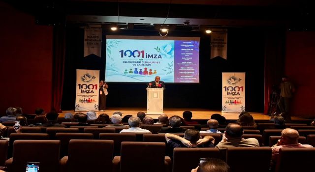 “Demokratik Cumhuriyet ve Barış İçin 1001 İmza” deklarasyonu açıklandı