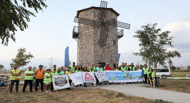 Van’da pedal çevirenler ‘Herkes için Hareketlilik’ dedi