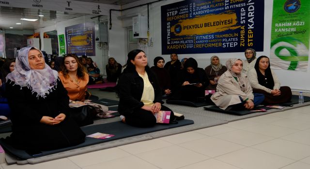 İpekyolu’nda kanser farkındalık eğitimleri sürüyor