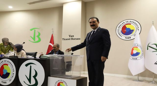 Van Ticaret Borsası’nda Nayif Süer yeniden başkan