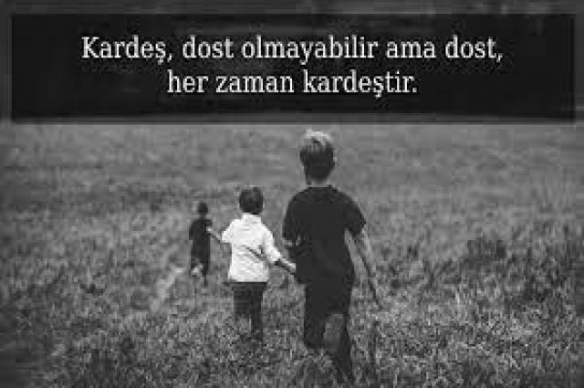 Dosttan büyük zafer aşktan büyük devlet yoktur