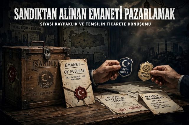 SİYASİ KAYPAKLIK: SANDIKTAN ALINAN EMANETİ PAZARLAMAK