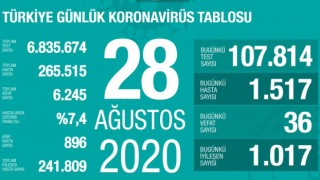 Türkiye'de vaka sayısı ve can kaybı arttı