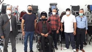 Van'da tekerlekli sandalye merkezi açıldı