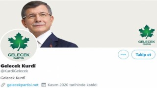 Gelecek Partisi resmi Kürtçe Twitter hesabı açtı