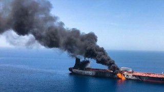 Cidde limanında petrol tankerinde patlama