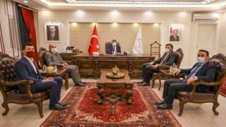 Ziraat Odaları Başkanları Vali Bilmez ile görüştü