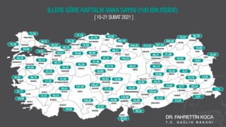 İllerin vaka durumuna göre uygulanacak normalleşmeye doğru giderken işte, il il haftalık vaka sayısı!
