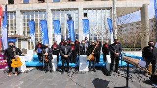 Açık hava konserinde Gaziantep türküleri söylendi