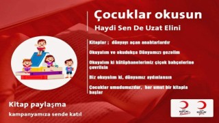 Kilis’te ’Genç Kızılay’cılardan kitap kampanyası