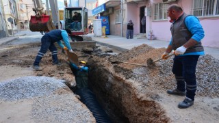 Manisa Barbaros Mahallesi’nde taşkın riskine MASKİ önlemi