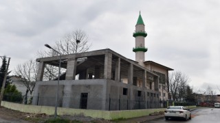Osmangazi’de TOKİ Camii’nde çalışmalar sürüyor