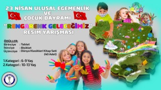 Denizli Tavas’ta çocuklar geleceği resmedecek