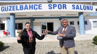 Depremzede milli jimnastikçiye anahtar teslim salon