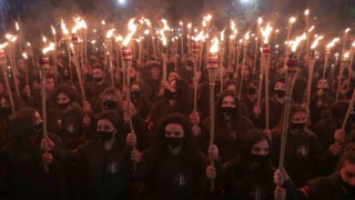 Ermenistan'da "Soykırımı Anma Günü" yürüyüşü