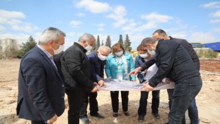Gaziantep’te sanayiye bağlantı yolunda yerinde inceleme