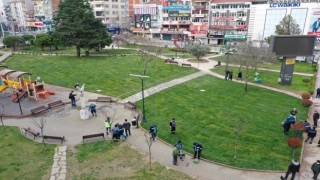 Kocaeli Tekel Duvarı alanı yeşillendi