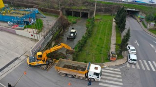 Kocaeli’de Dilovası Eynerce Deresi temizleniyor