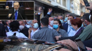 Cumhurbaşkanı Erdoğan'dan Akşener'e: Gelin Hanım dua et ki, Rize'de çok ileriye gitmeden ders verdiler, bunlar iyi günler, daha neler olacak neler...