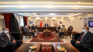 Engelli Dernek Başkanlarından Vali Bilmez'e ziyaret