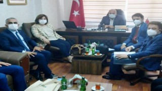 Tarsim Genel Müdürü Serpil Günal, Özgökçe'yi ziyaret etti; tarım sigortası konuşuldu
