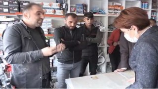 Akşener'e, "Dilimiz inkar ediliyor, kimliğimiz inkar ediliyor" diyen esnaf serbest bırakıldı