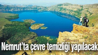 Aktivistler Nemrutt'a çevre temizliği yapacak