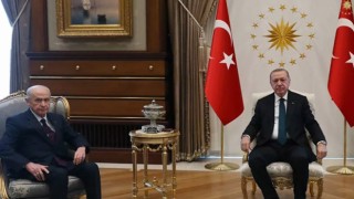 Erdoğan ile Bahçeli başbaşa görüştü