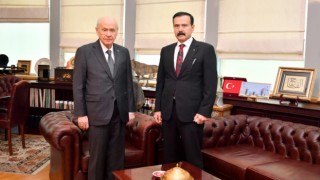 Suç örgütü liderliğinden hapis yatan Kürşat Yılmaz'dan Bahçeli'ye ziyaret