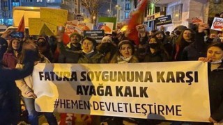 Bir çok kentte elektrik zammı protesto edildi