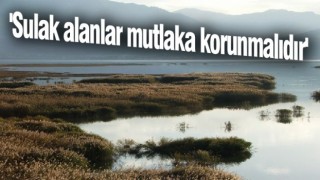 Van'da aktivistler, sulak alanlara dikkat çekti