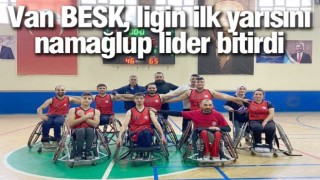 Van BESK, ligin ilk yarısını namağlup lider bitirdi