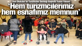 ‘Hem turizmcilerimiz hem esnafımız memnun’