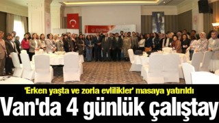 'Erken yaşta ve zorla evlilikler' masaya yatırıldı